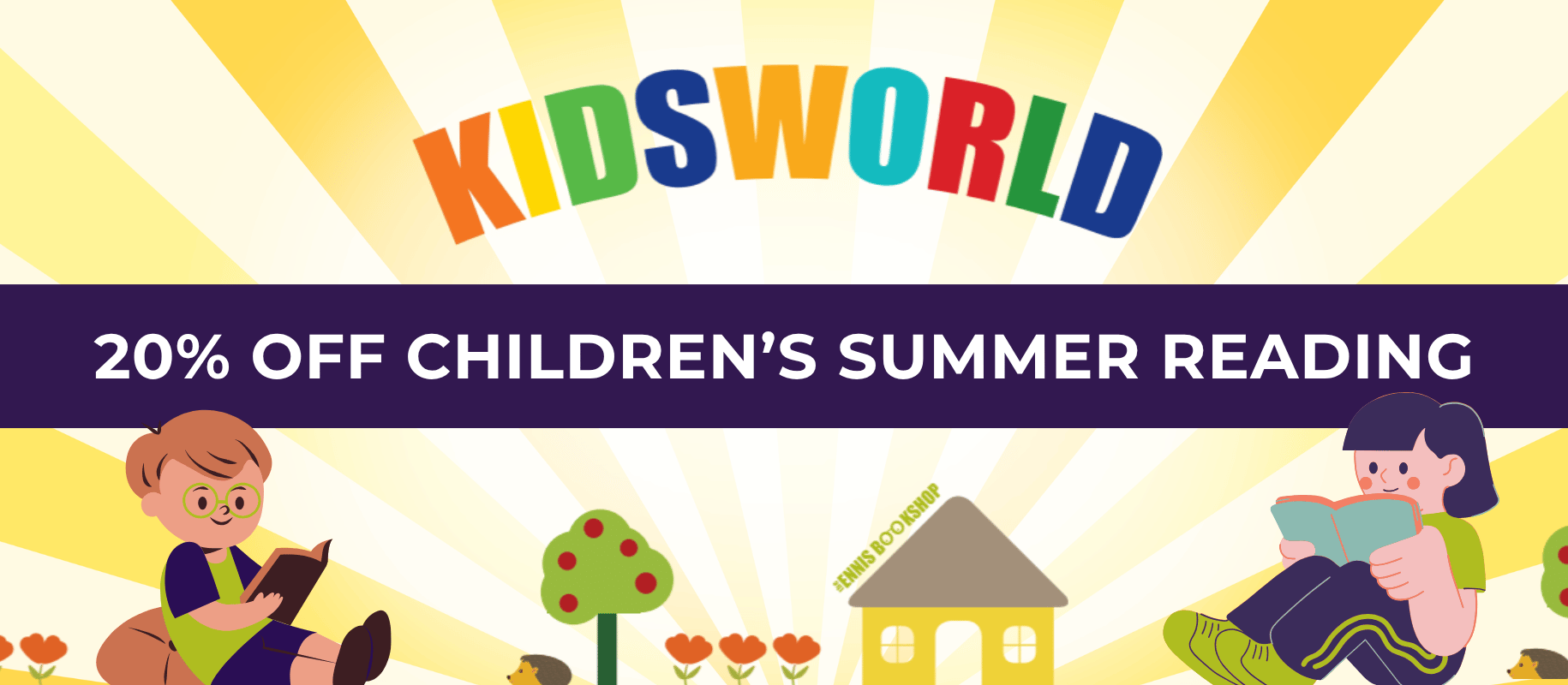 20% off CHILDREN’S Summer Reading